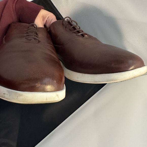 Wolf and Shepard Crossover Derby Maple and White Leather Sneaker Men’s Size 14 M main image 5